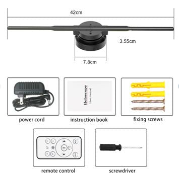 Projecteur Hologramme 42cm